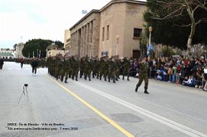 308- Rhodes- Defile Dodecanese grec